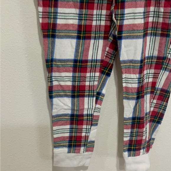 Old Navy Red and White Plaid Pajama Pants - Picture 4 of 11